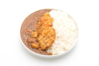 pirinç Köri soslu kızarmış pirzola domuz eti