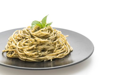 Spagetti krem peynir pastırma ile