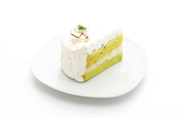 Pandy ciasto na białym tle — Zdjęcie stockowe