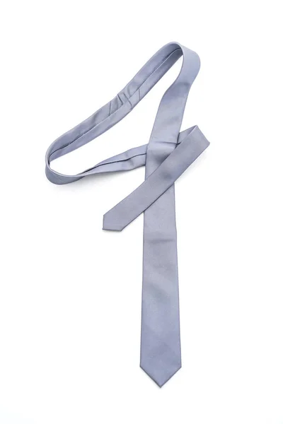 Bela gravata cinza — Fotografia de Stock