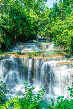 Huay Mae Kamin Waterfall, Kanchanaburi Tayland