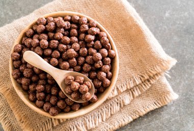 Çikolatalı gevrek kase