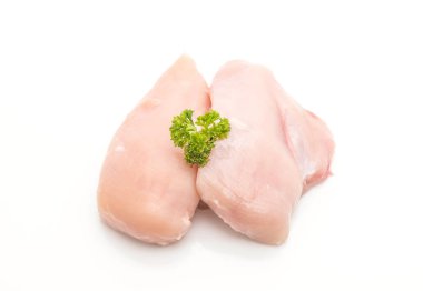 Taze çiğ tavuk filetosu.