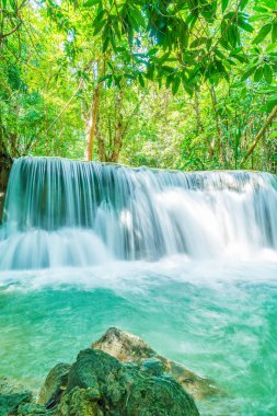 Huay Mae Kamin Waterfall, Kanchanaburi Tayland