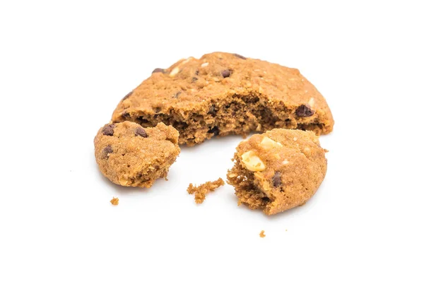 Chocolate chips and cashew nut cookies Stock Photo