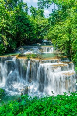 Huay Mae Kamin Waterfall, Kanchanaburi Tayland