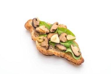 mantar kruvasan sandviç