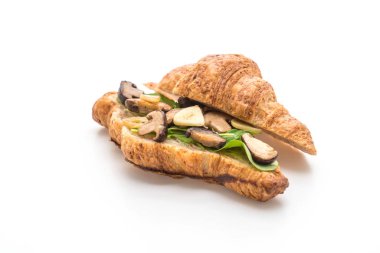 mantar kruvasan sandviç