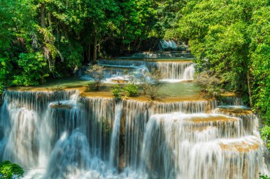Huay Mae Kamin Waterfall, Kanchanaburi Tayland
