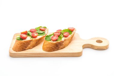 roka ve domates ekmek 