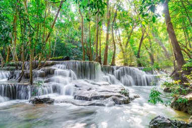 Huay Mae Kamin Waterfall, Kanchanaburi Tayland