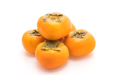 Beyaz arkaplanda taze hurma