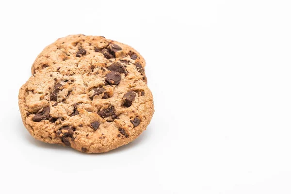 Galletas con chispas de chocolate negro — Foto de Stock