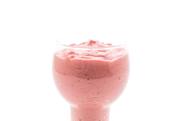 Çilek smoothies milkshake — Stok fotoğraf