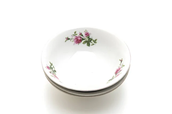 Bowl on white background — Stock Photo, Image