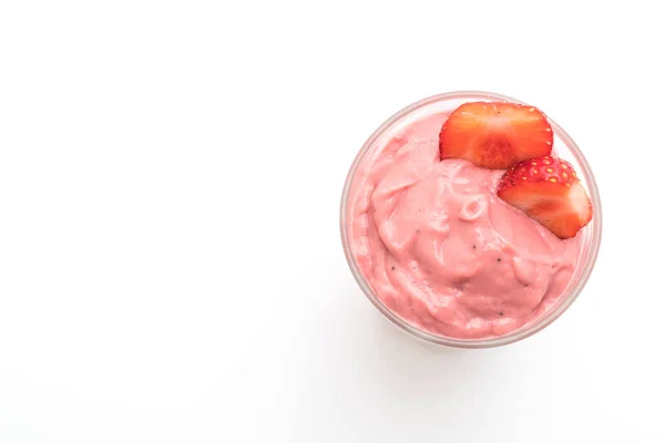 Strawberry smoothies milkshake — Stock Photo, Image