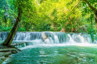 Huay Mae Kamin Waterfall, Kanchanaburi Tayland