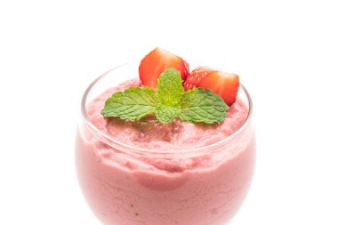 çilek smoothies milkshake
