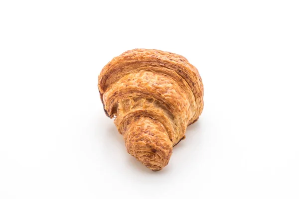 Wholewheat croissant on white background — Stock Photo, Image