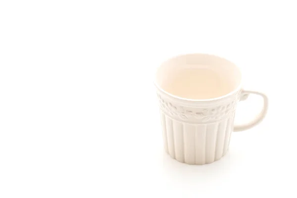 Vintage mug on white background — Stock Photo, Image