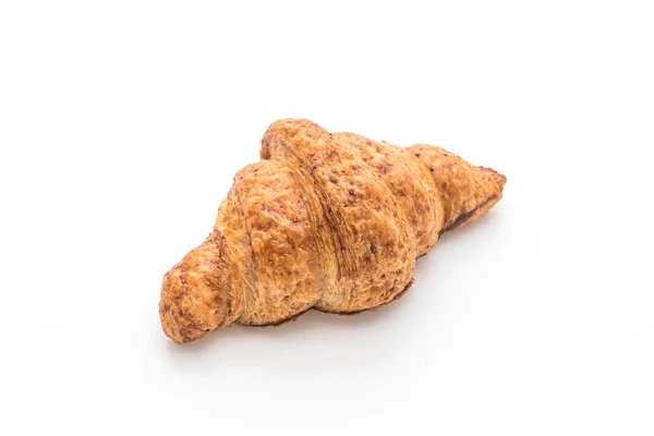 Wholewheat croissant on white background — Stock Photo, Image