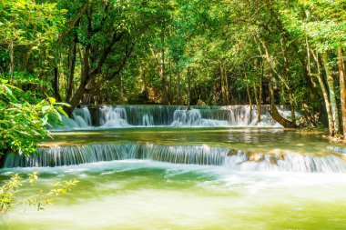 Huay Mae Kamin Waterfall, Kanchanaburi Tayland