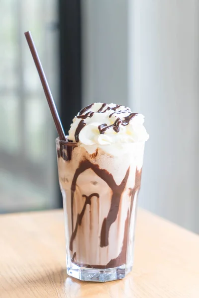 Coklat milkshake smoothie — Stok Foto