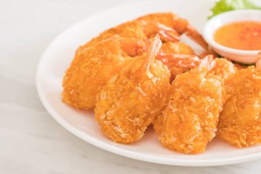 derin yağda kızartılmış karides