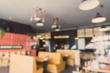 soyut bulanıklık ve ufuk içinde Restoran