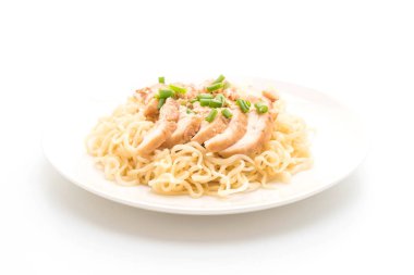 Kızartma tavuk şehriye