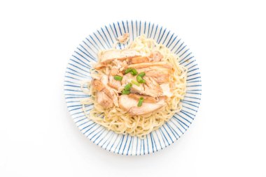 Kızartma tavuk şehriye