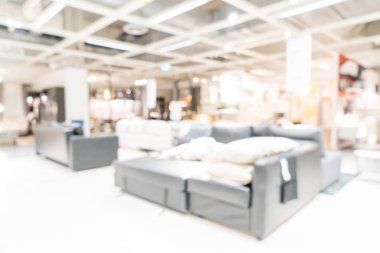 Soyut bulanıklık ve ufuk mobilya Dekorasyon iç shoppi