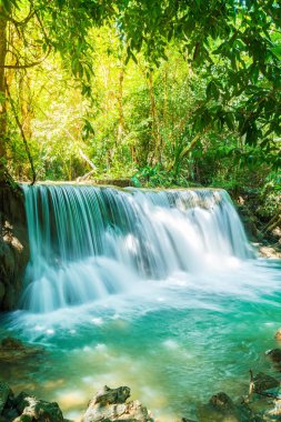 Huay Mae Kamin Waterfall, Kanchanaburi Tayland