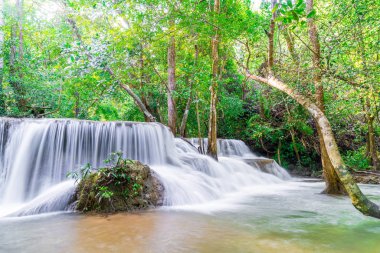 Huay Mae Kamin Waterfall, Kanchanaburi Tayland