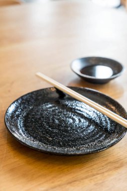 Tablo boş siyah plaka