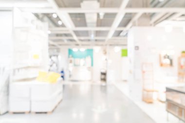 Soyut bulanıklık ve ufuk mobilya Dekorasyon iç shoppi