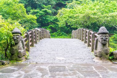 Dol hareuban Köprüsü Cheonjiyeon Falls