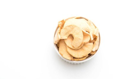 Kurutulmuş elma cips