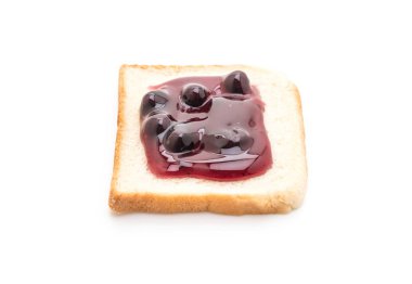 Böğürtlenli reçel ile ekmek