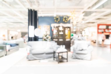 Soyut bulanıklık ve ufuk mobilya Dekorasyon iç shoppi