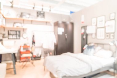 Soyut bulanıklık ve ufuk mobilya Dekorasyon iç shoppi