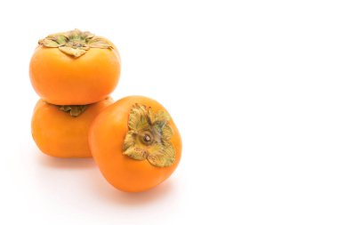 Beyaz arkaplanda taze hurma