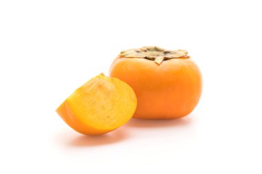 Beyaz arkaplanda taze hurma