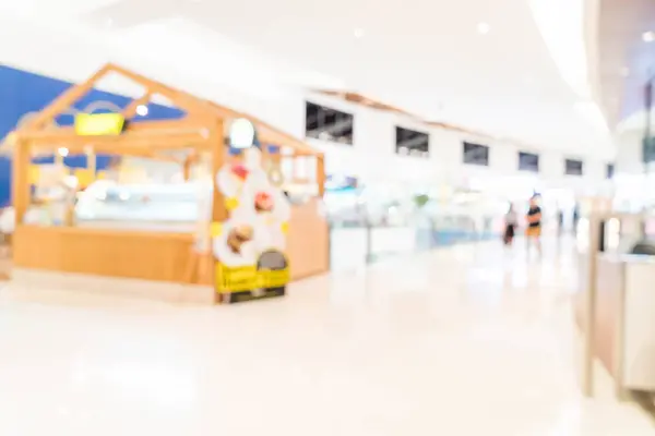 Abstract blur and defocused shopping mall and retail store — Stock Photo, Image