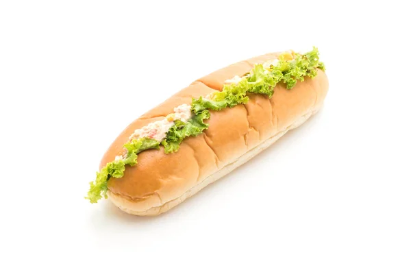 Insalata di tonno hot dog — Foto Stock