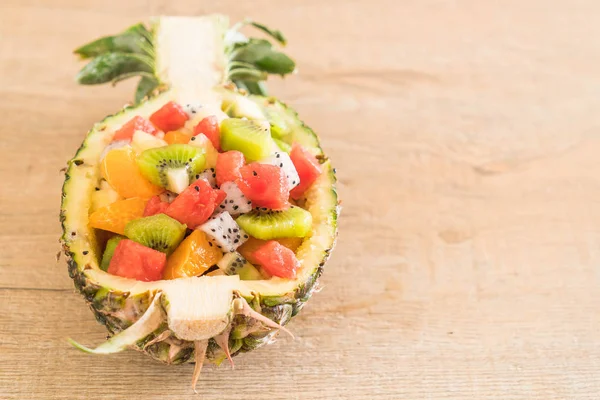 Mezcla de frutas en rodajas — Foto de Stock