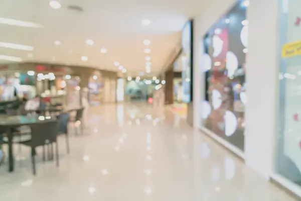 Borrão abstrato e desfocado no shopping de luxo e varejo s — Fotografia de Stock