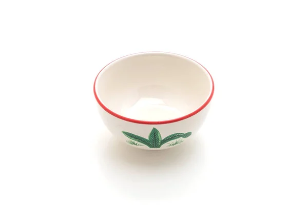 Bowl on white background — Stock Photo, Image