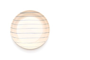 beyaz arkaplan üzerindeki plaka