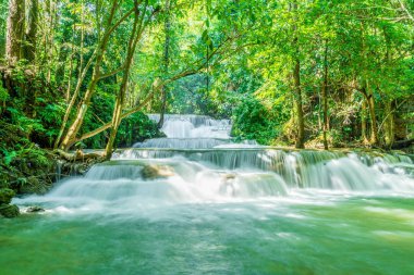 Huay Mae Kamin Waterfall, Kanchanaburi Tayland